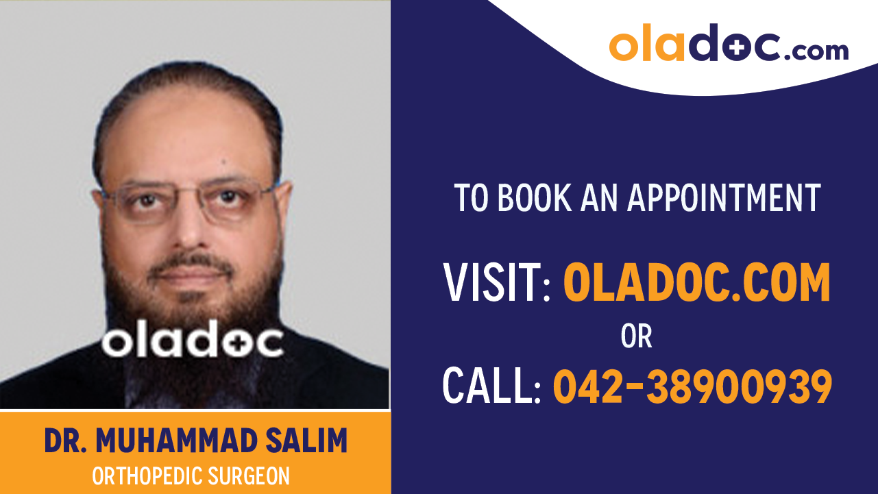 Book appointment with Dr. Muhammad Salim-best Orthopedic Surgeon in Rawalpindi